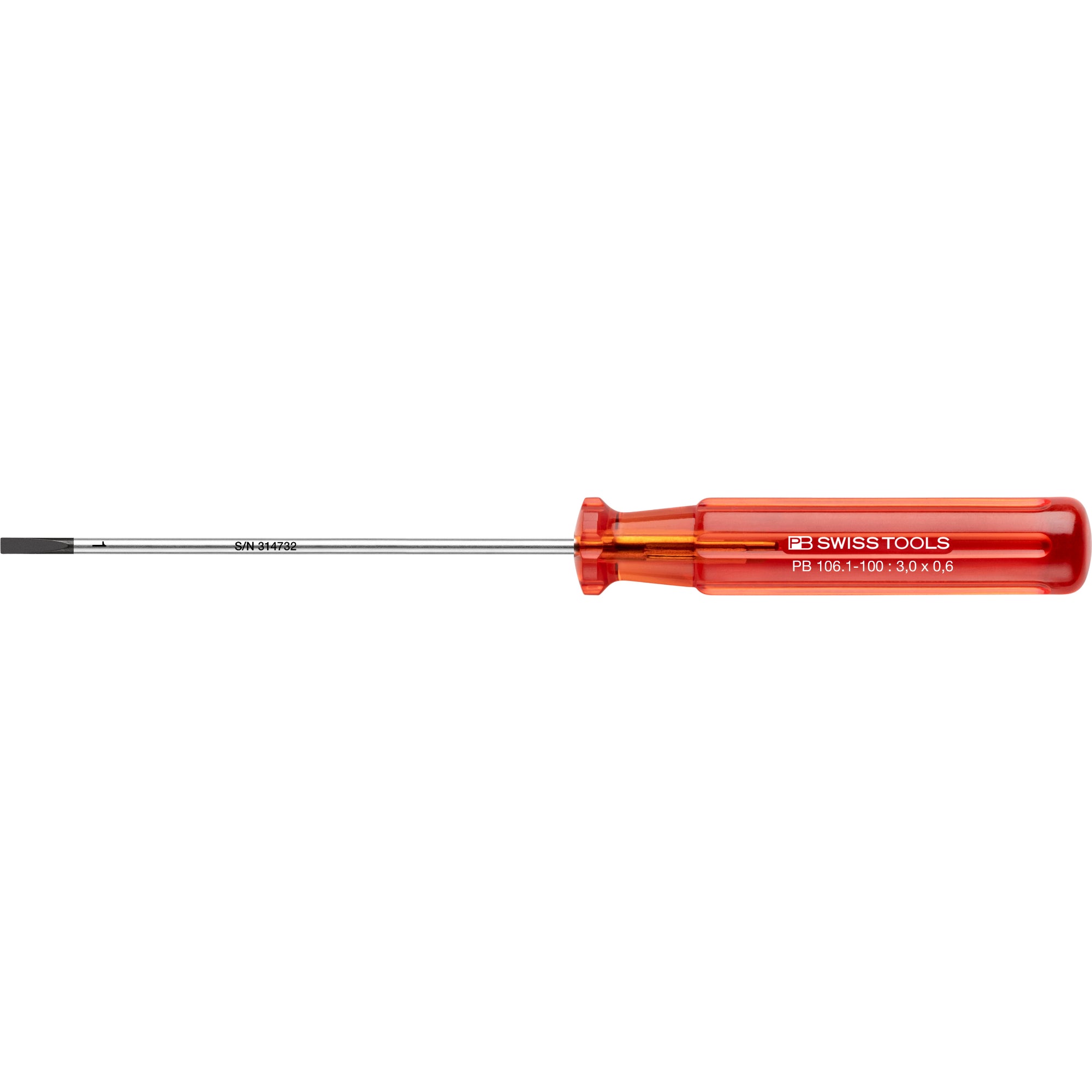 PB Swiss Tools 106.1-100 Cacciavite Classic Taglio per viti senza test