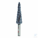 Fresa a gradini RUKO ULTIMATECUT FLOWSTEP HSSE-Co5 RUnaTEC, misura 0/9, campo di foratura da 5 a 12 mm