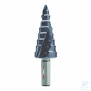 Fresa a gradini RUKO ULTIMATECUT FLOWSTEP HSSE-Co5 RUnaTEC, misura 1, campo di foratura da 6 a 20 mm