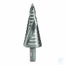 Fresa a gradini RUKO ULTIMATECUT FLOWSTEP HSS RUnaTEC, misura 2, campo di foratura da 8 a 30 mm, con scanalatura elicoidale