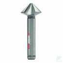 Svasatore RUKO ULTIMATECUT HSSE-Co5 DIN 335 forma C a 90°, con testa conica e gambo cilindrico a tre superfici