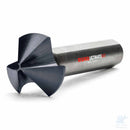 Dettaglio della geometria di taglio dello svasatore RUKO ULTIMATECUT HSSE-Co5 RUnaTEC DIN 335 forma C a 90°