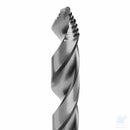 Dettaglio della geometria di taglio a gradini FLOWSTEP® della punta elicoidale RUKO ULTIMATECUT HSS