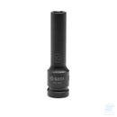 Bussola esagonale lunga Impact SATA 1/2" a parete sottile da 10 mm