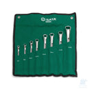 Set rotolo chiavi poligonali Offset 40° metriche SATA ST08004SJ 8 pezzi aperto