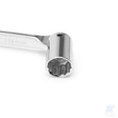 Chiave doppia bussola flessibile SATA ST08042 dettaglio testa orientabile