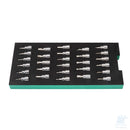 Set di bussole a inserto da 3/8" in vassoio EVA 28 pz SATA ST09006G