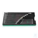 Set di chiavi combinate metriche in vassoio EVA 19 pz SATA ST09008G