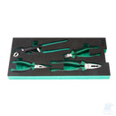 Set di pinze in vassoio EVA 4 pz SATA ST09013G