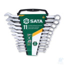 Set chiavi combinate SAE SATA ST09021SJ 11 pezzi
