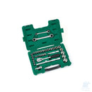 Cassetta di bussole e chiavi SATA ST09099 da 33 pezzi con attacco da 1/2"