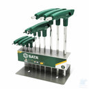 SATA ST09118 set 9 chiavi a T esagonali con supporto