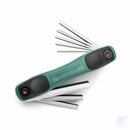 SATA ST09121SJ set richiudibile 8 chiavi esagonali metriche