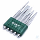 SATA ST09161SJ set 5 pz di punzoni, cacciaspine e scalpelli con supporto in plastica
