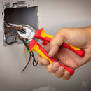 Tronchese diagonale isolato VDE SATA in uso su conduttori elettrici