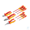 Set di pinze e cacciaviti isolati VDE SATA ST09262U da 9 pezzi