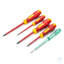 SATA ST09302U set 4 cacciaviti T-Series isolati VDE e cercafase