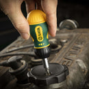 SATA ST09348 cacciavite Stubby a cricco in uso in spazio ridotto