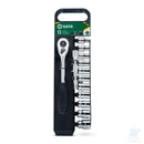 Set SATA da 13 pezzi con cricchetto a sgancio rapido da 1/2", 11 bussole esagonali metriche e prolunga oscillante da 5"