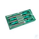 Set di lime con manico SATA ST09910 completo nel vassoio