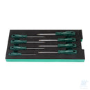 Set di cacciaviti Torx® in acetato in vassoio EVA 8 pz SATA ST09917G