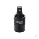 Giunto cardanico Impact SATA da 3/8" con finitura fosfatata nera, articolazione snodata e fermo a sfera