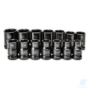 Bussole esagonali Impact SATA 1/2" a parete sottile da 10 a 24 mm