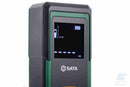Dettaglio del display del metro laser SATA ST62709