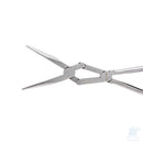 Pinza Double-X SATA dettaglio snodo composto e becchi lunghi diritti