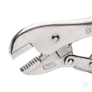 Pinza autobloccante a becchi dritti SATA ST71203ST dettaglio ganasce dentate