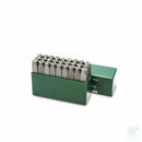 SATA ST90808 set 27 punzoni lettere da 6 mm con custodia