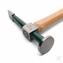Dettaglio testa del martello SATA ST92105SC con penna dritta e superficie di finitura