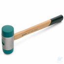 SATA ST92504SC martello a testa morbida con manico in hickory, diametro testa 45 mm