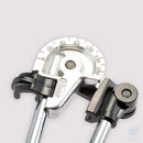 Dettaglio scala angolare del curvatubi SATA ST97323 per tubi da 10 mm fino a 180 gradi
