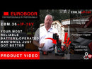 Euroboor EBM.36+/P-18V Carotatrice magnetica a batteria