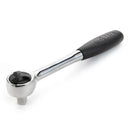 Cricchetto SATA a sgancio rapido con testa tonda visto in prospettiva