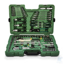 Cassetta utensili SATA ST09547G con bussole esagonali metriche 1/4 e 1/2, cricchetti e utensili manuali, set da 104 pezzi