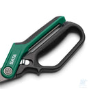 Dettaglio chiusura di sicurezza delle forbici heavy duty SATA ST93129