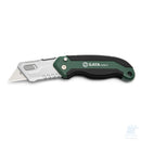 Cutter pieghevole SATA ST93647 con lama in acciaio SK2 aperta
