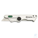 Cutter pieghevole compatto SATA ST93648G con lama SK2 in posizione aperta