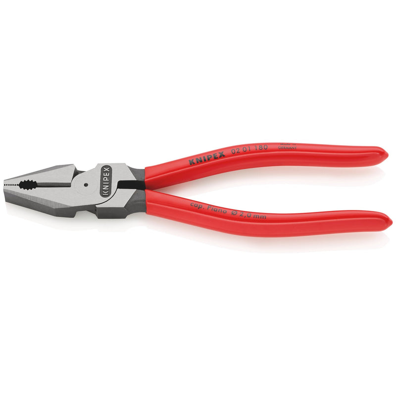 Pinza universale tipo "forte", manici resina Knipex