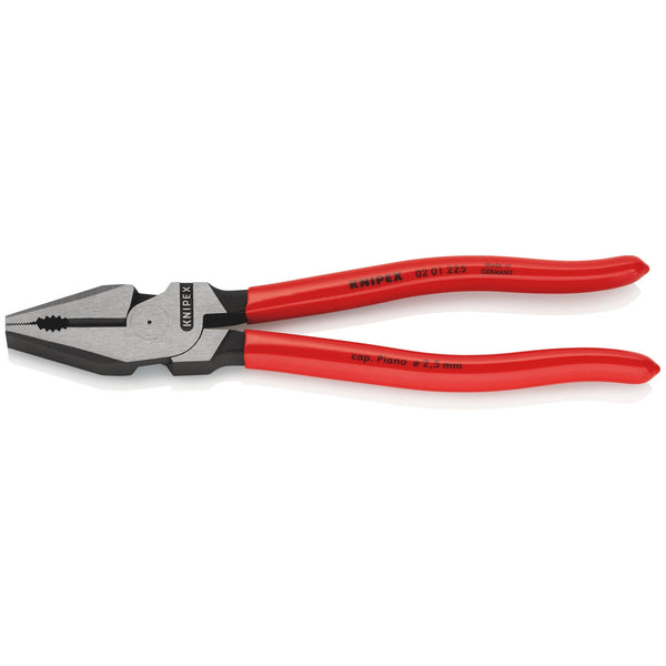 Pinza universale tipo "forte", manici resina Knipex