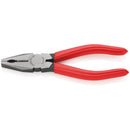 Pinza universale, bonderizzata nera, manici resina Knipex