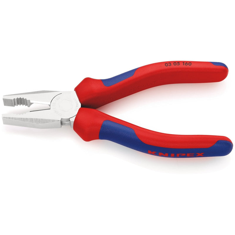 Pinza universale, cromata, manici bicomponente Knipex