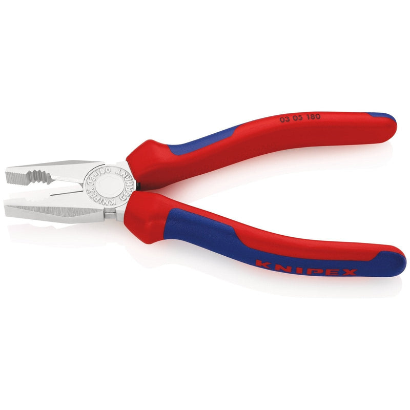 Pinza universale, cromata, manici bicomponente Knipex