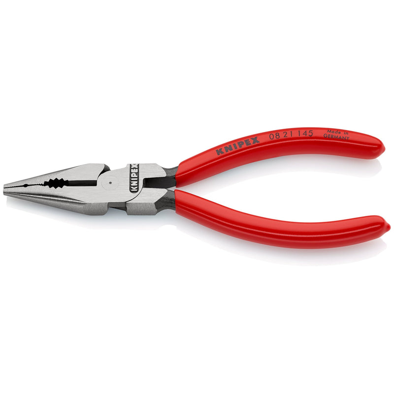 Knipex 0821145 pinza universale nera testa punta manici resina 08 21 145