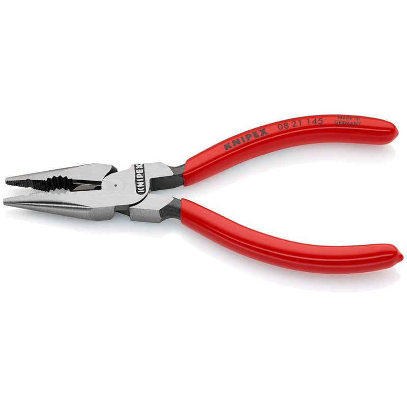 Knipex 0821145 pinza universale nera testa punta manici resina 08 21 145