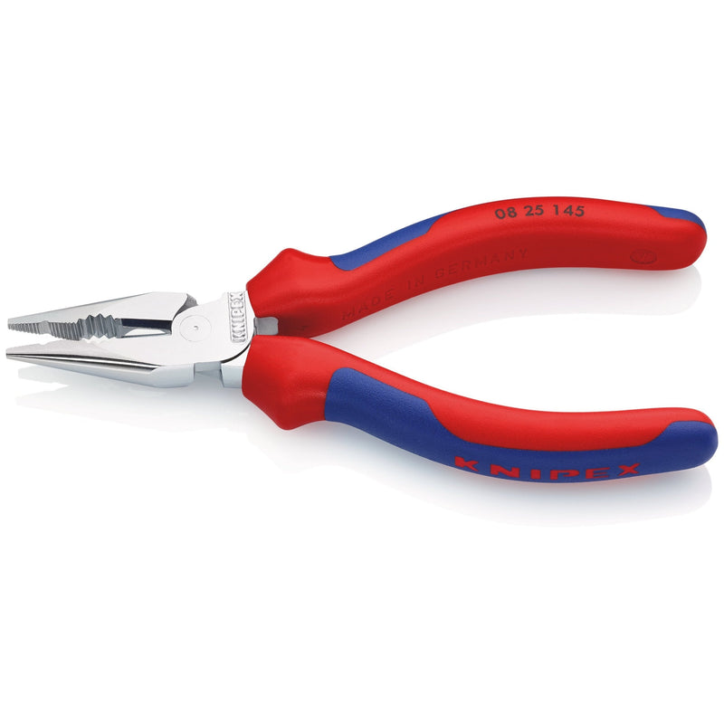 Knipex 0825145 pinza universale cromata testa punta manici bicomponente 08 25 145