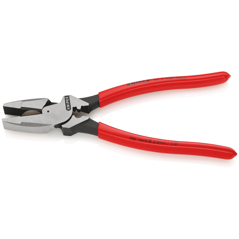 Knipex 0911240 pinza universale modello americano manici resina e tiracavo 09 11 240