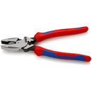 Pinza universale "Lineman's Pliers", modello americano, manici bicomponente tiracavo Knipex